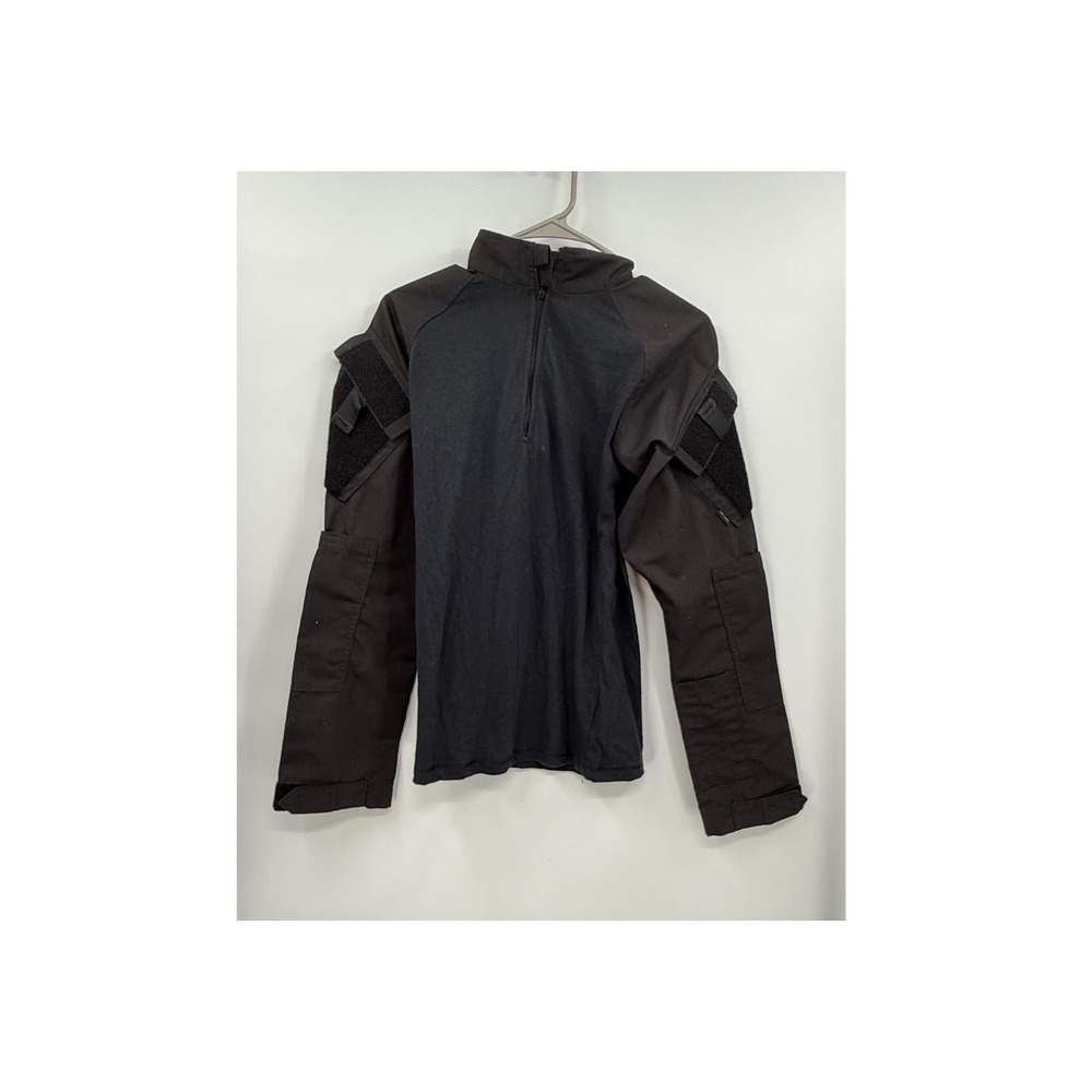 Tru-Spec XSR Combat Shirt Mens Black Cordura Ripstop Tactical Quarter Zip